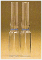 Glass Ampoules with snuff off